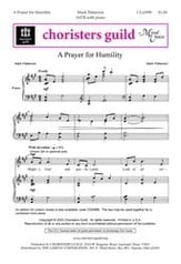 A Prayer for Humility SATB choral sheet music cover